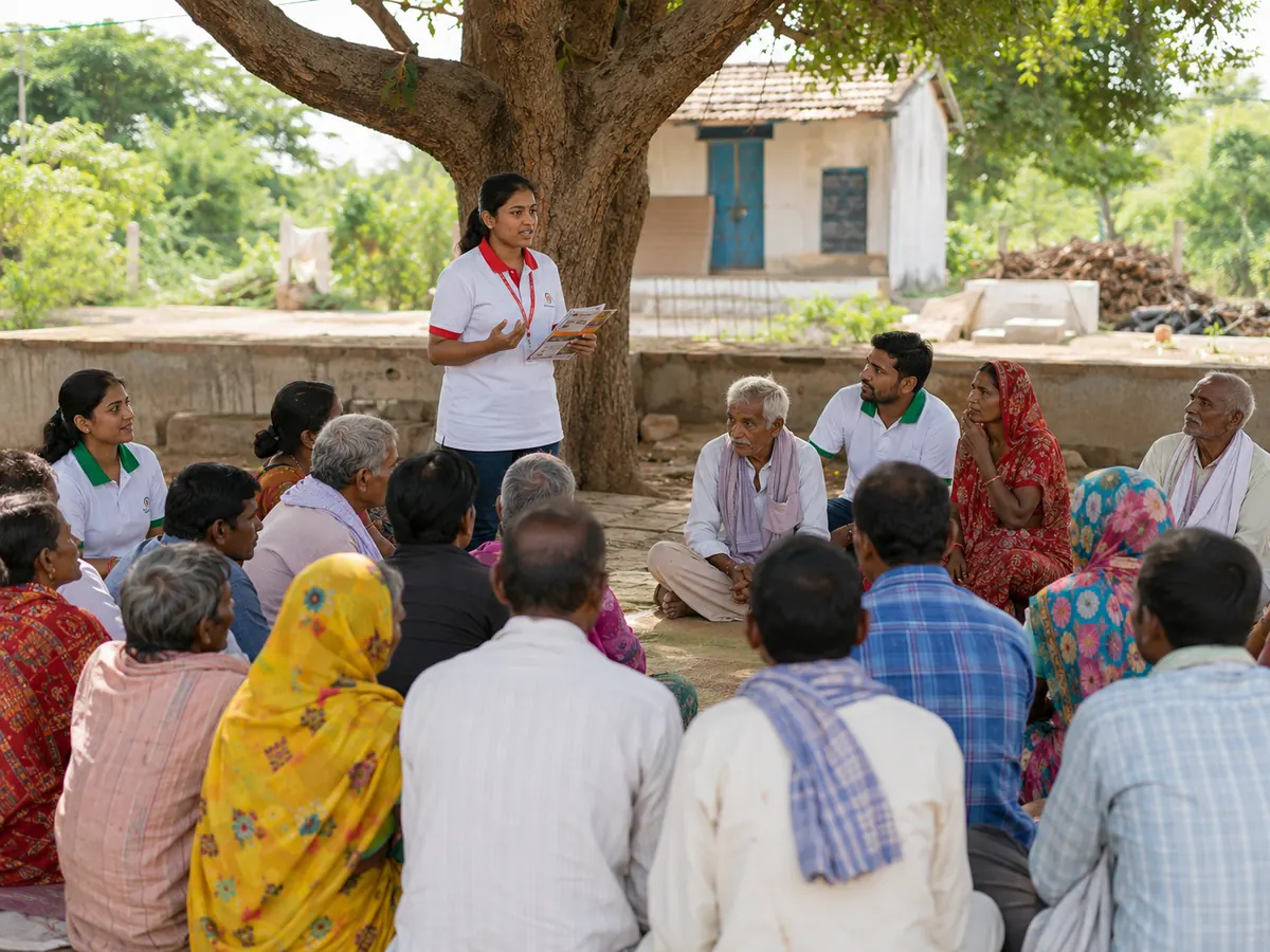 Public awareness meeting visual